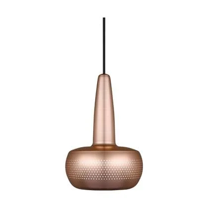 Umage Clava hanglamp brushed copper - met koordset zwart - Ø 21,5 cm