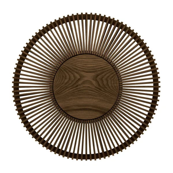 Umage Clava Up wandlamp large Donker eiken