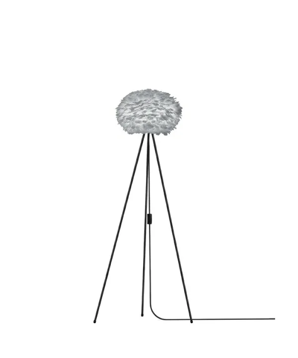 UMAGE - Eos VloerLamp Medium Gray/Zwart