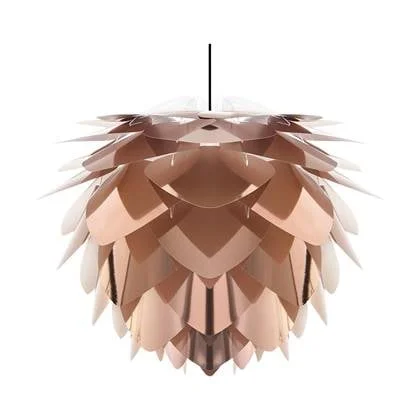 Umage Silvia Medium hanglamp copper - met koordset zwart - Ø 50 cm