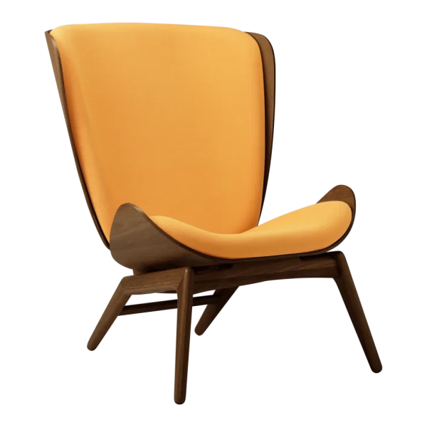 UMAGE The Reader fauteuil - eiken donker - tangerine