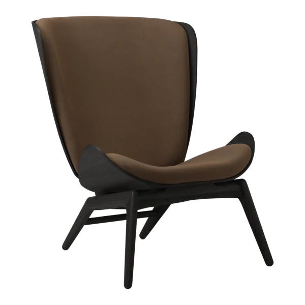 UMAGE The Reader fauteuil - eiken zwart - mocca