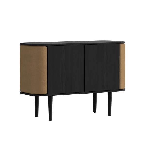 UMAGE Treasures Sideboard met 2 deuren - eiken zwart - sugar brown