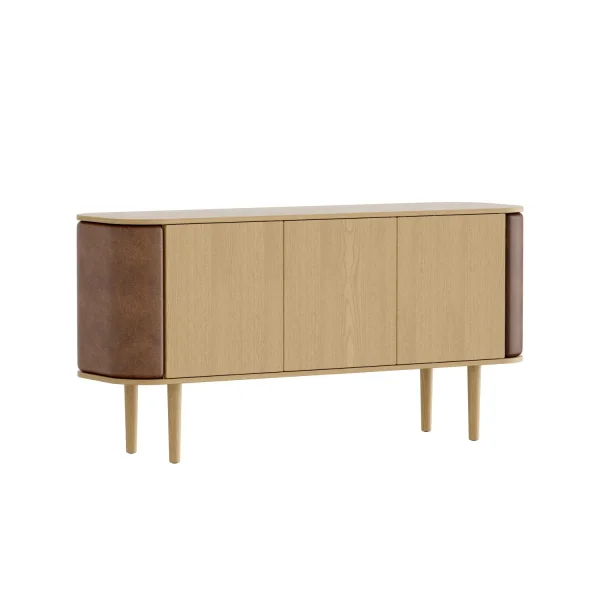 UMAGE Treasures Sideboard met 3 deuren - eiken - hazelnoot