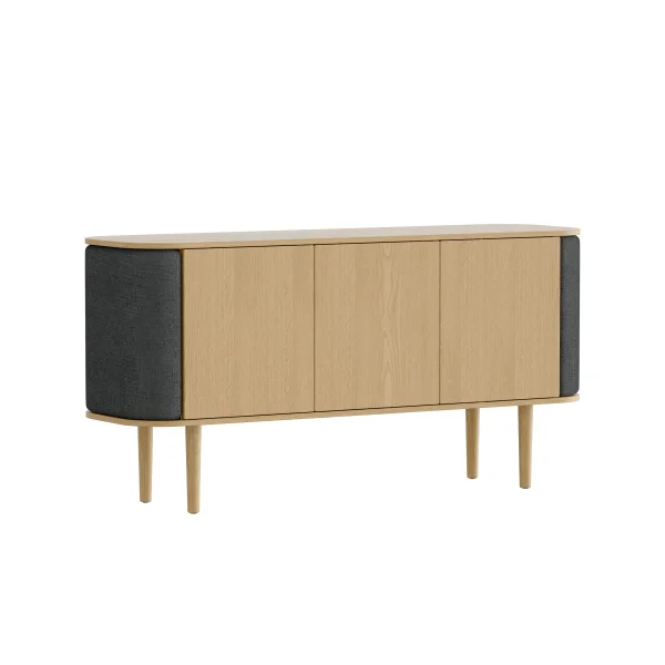 UMAGE Treasures Sideboard met 3 deuren - eiken - shadow