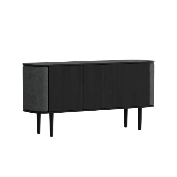 UMAGE Treasures Sideboard met 3 deuren - eiken zwart - shadow