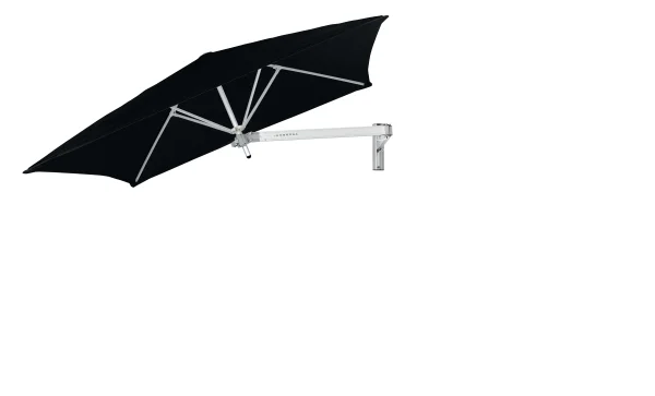 Umbrosa Paraflex NEO Wandparasol vierkant - black - 190 cm