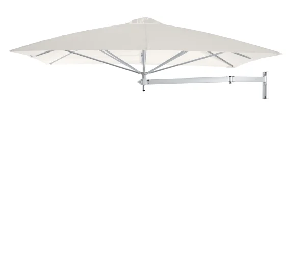 Umbrosa Paraflex NEO Wandparasol vierkant - canvas - 230 cm