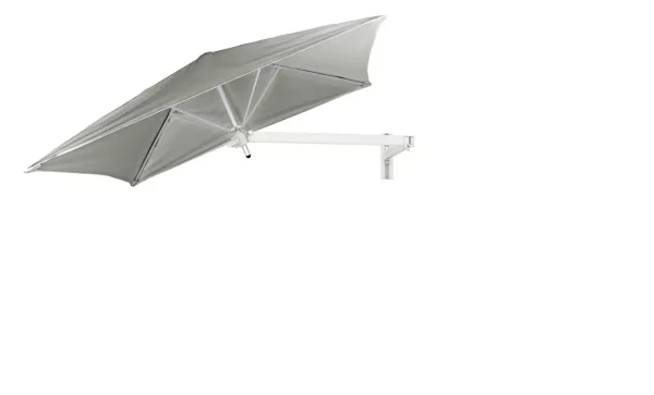 Umbrosa Paraflex NEO Wandparasol vierkant - grey - 190 cm