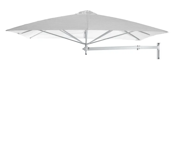 Umbrosa Paraflex NEO Wandparasol vierkant - marble - 230 cm