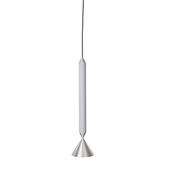 Unknown - Apollo 39 hanglamp lichtgrijs/gepolijst aluminium Pholc