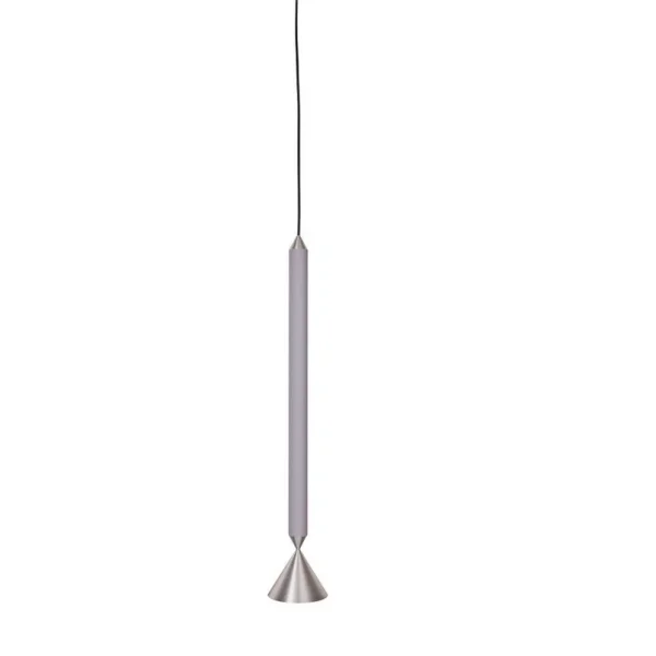Unknown - Apollo 59 Hanglamp Light Grey/Polished Aluminium Pholc