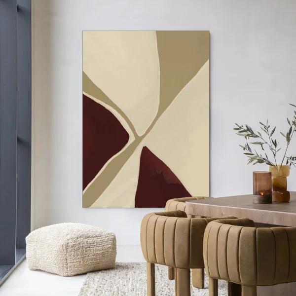 Urban Cotton Wandkleed Pandora 80 x 110cm in Frame - black