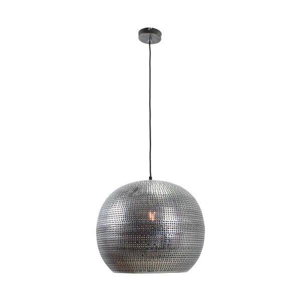 Urban Interiors hanglamp Spike Bol XL Zink Ø40cm - Metaal