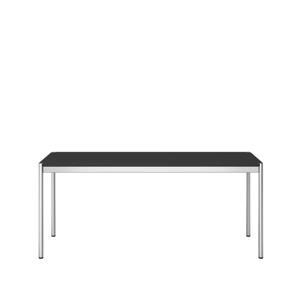 USM Haller Haller Tafel 175 x 75 cm - Linoleum, zwart