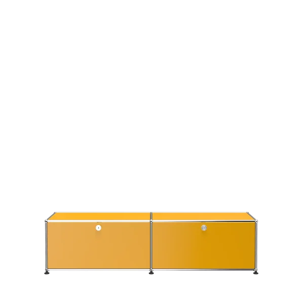 USM Haller Lowboard 2 x 1 - modificeerbaar - 25 goudgeel