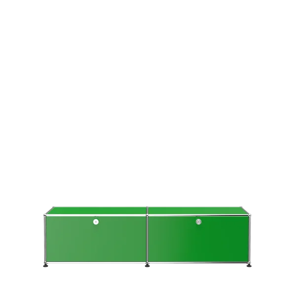 USM Haller Lowboard 2 x 1 - modificeerbaar - 28 groen