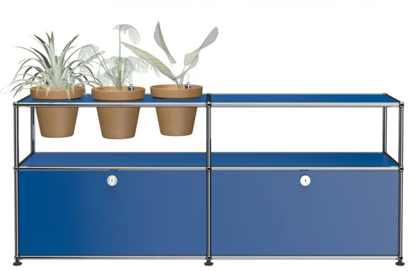 USM Haller Plantenwerelden dressoir enkel - 27 gentiaanblauw