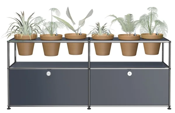 USM Haller Plantenwerelden Sideboard - 33 antracietgrijs