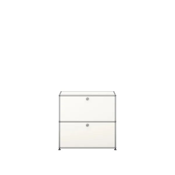 USM Haller Sideboard 1 x 2 - modificeerbaar - 24 zuiverwit