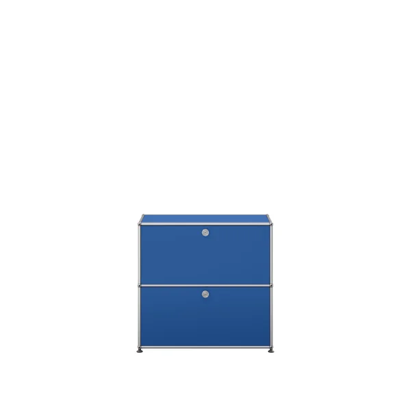 USM Haller Sideboard 1 x 2 - modificeerbaar - 27 gentiaanblauw