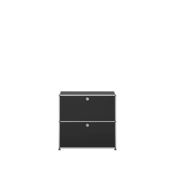 USM Haller Sideboard 1 x 2 - modificeerbaar - 30 grafietzwart