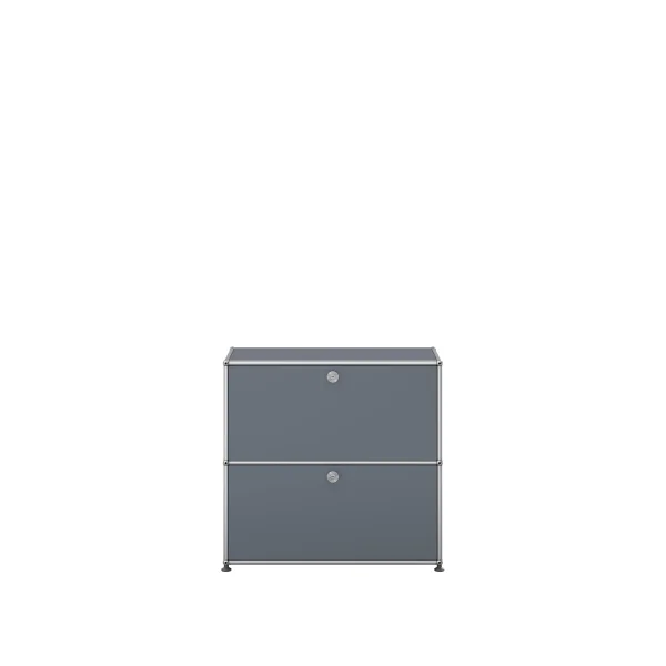 USM Haller Sideboard 1 x 2 - modificeerbaar - 32 middengrijs