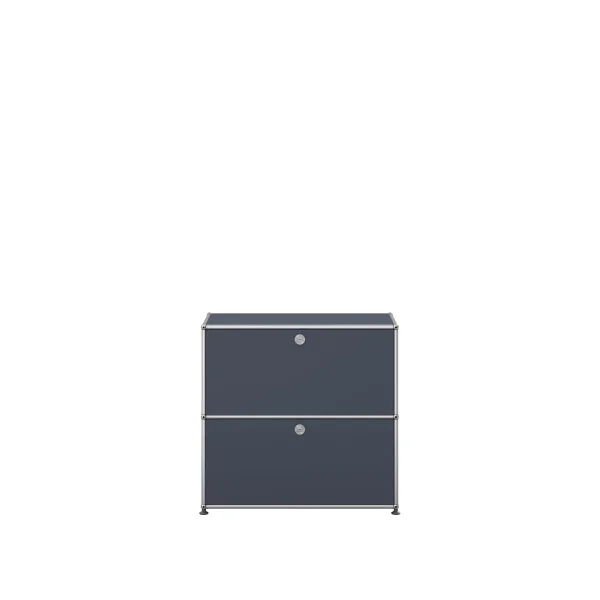 USM Haller Sideboard 1 x 2 - modificeerbaar - 33 antracietgrijs