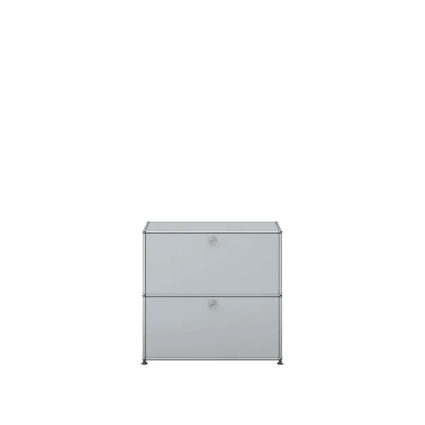 USM Haller Sideboard 1 x 2 - modificeerbaar - 35 matzilver