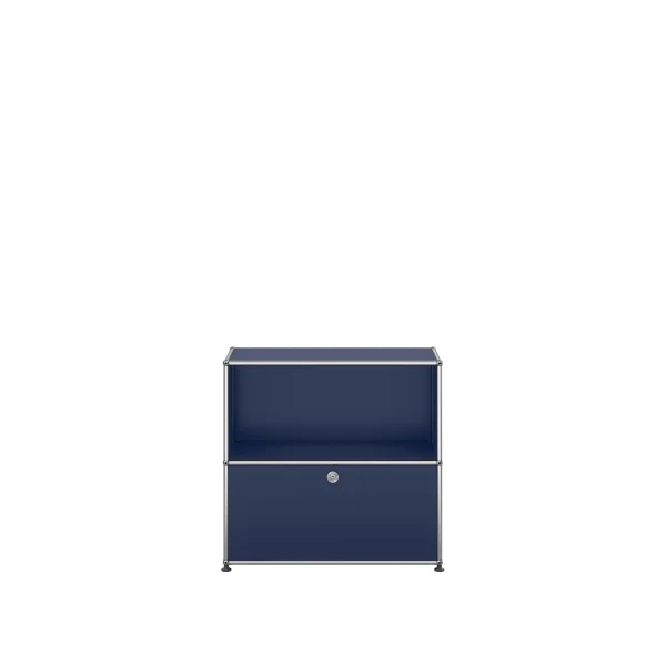 USM Haller Sideboard 1x2 - deurklep - 34 staalblauw