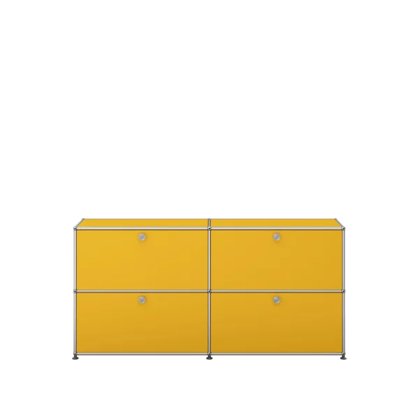 USM Haller Sideboard 2 x 2 - 4 kleppen - 25 goudgeel