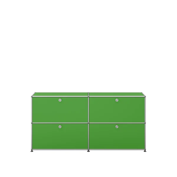 USM Haller Sideboard 2 x 2 - 4 kleppen - 28 groen