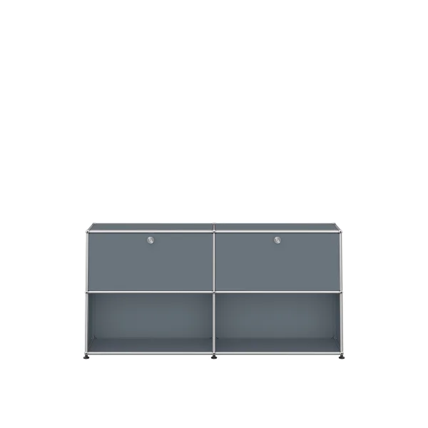 USM Haller Sideboard 2 x 2 - modificeerbaar - 32 middengrijs