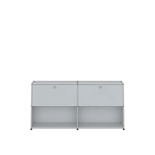 USM Haller Sideboard 2 x 2 - modificeerbaar - 35 matzilver