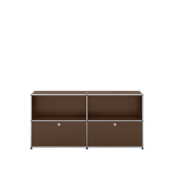 USM Haller Sideboard 2x2 - 2 onderste laden - 22 bruin