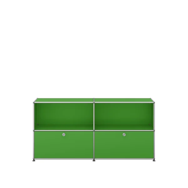 USM Haller Sideboard 2x2 - 2 onderste laden - 28 groen