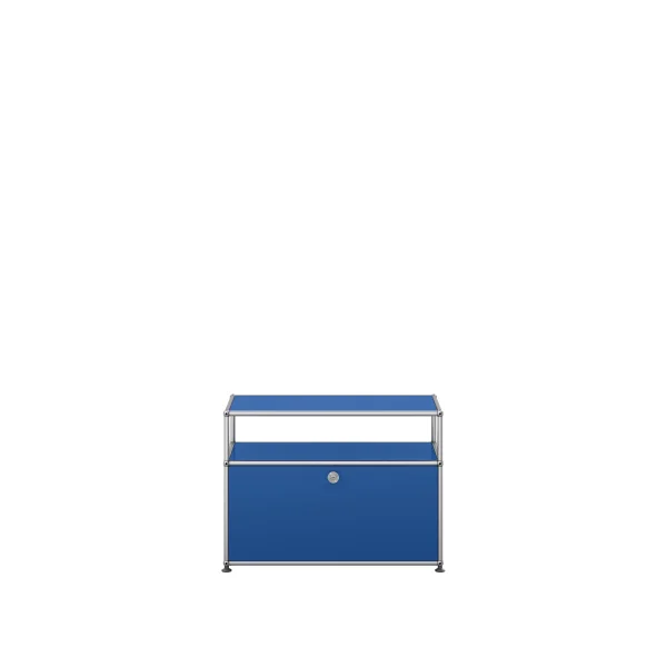 USM Haller Vitrine sideboard S - 1 klep - 27 gentiaanblauw