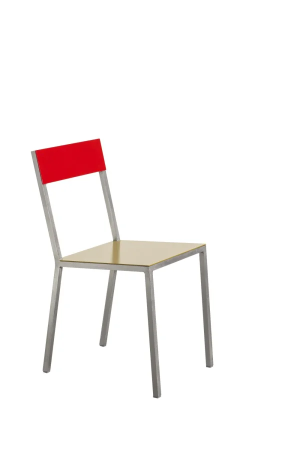 valerie_objects Alu Chair - curry, red