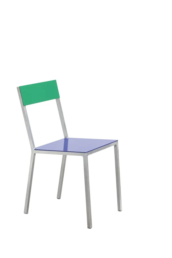 valerie_objects Alu Chair - dark blue, green