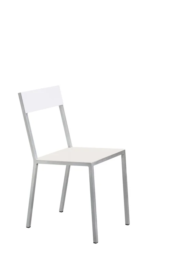 valerie_objects Alu Chair - ivory, wit