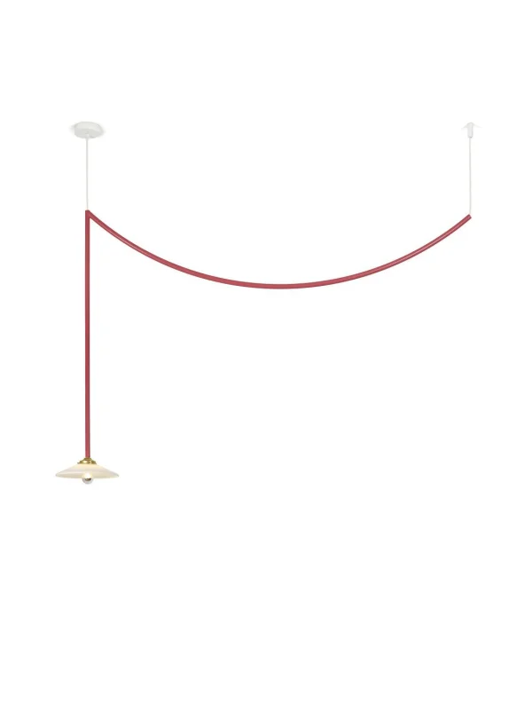 valerie_objects Plafondlamp N°4 Plafondlamp - rood