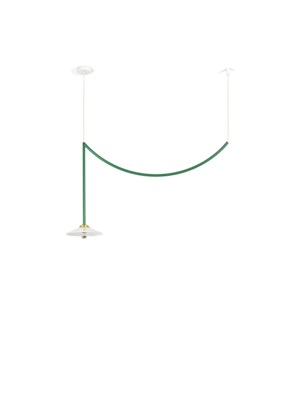 valerie_objects Plafondlamp N°5 Plafondlamp - green