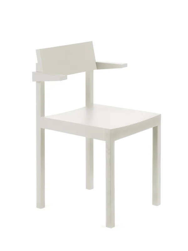 valerie_objects Silent Armchair - chalk