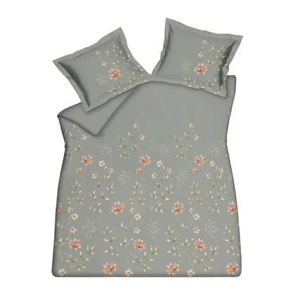 Vandyck Fleurine Dekbedovertrek 200 x 200/220 cm - Thyme