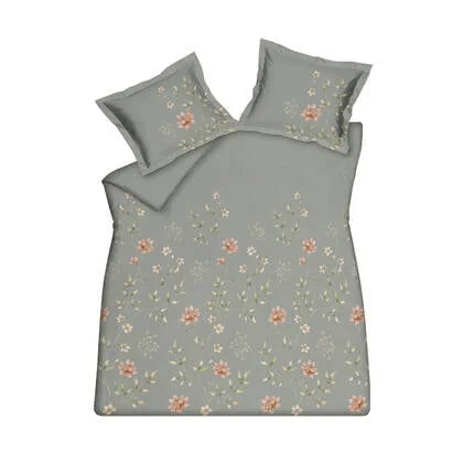 Vandyck Fleurine Dekbedovertrek 240 x 200/220 cm - Thyme
