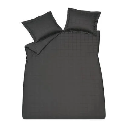 Vandyck Home 78 Dekbedovertrek 240 x 200/220 - Off Black
