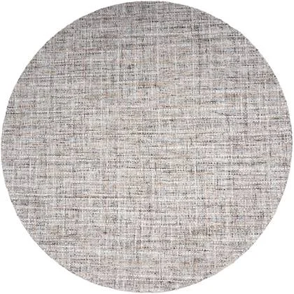 Veer Carpets - Vloerkleed Cross Grey|Beige - Rond ø200 cm