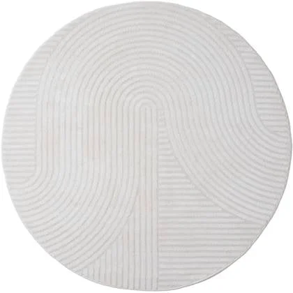 Veer Carpets - Vloerkleed Ella Cream Rond ø200 cm