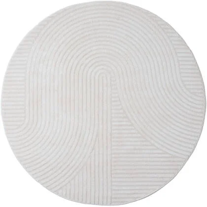 Veer Carpets - Vloerkleed Ella Cream Rond ø280 cm