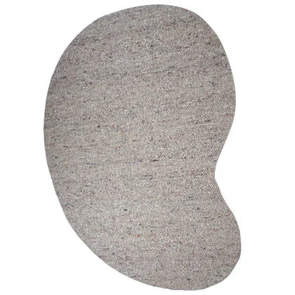 Veer Carpets - Vloerkleed Stone Donker Beige 417 - Organisch 200 x 280